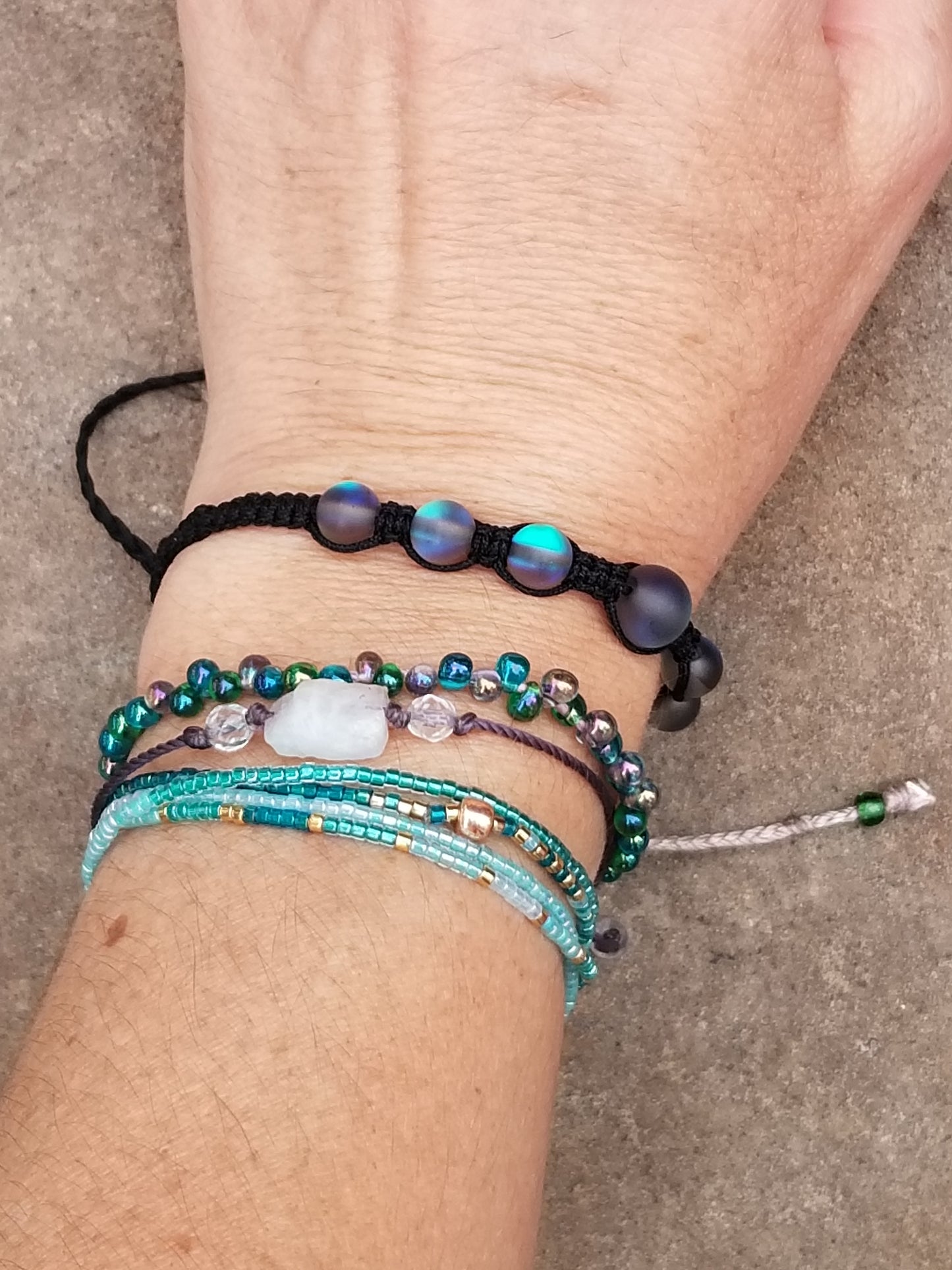 Dragon tear bracelet