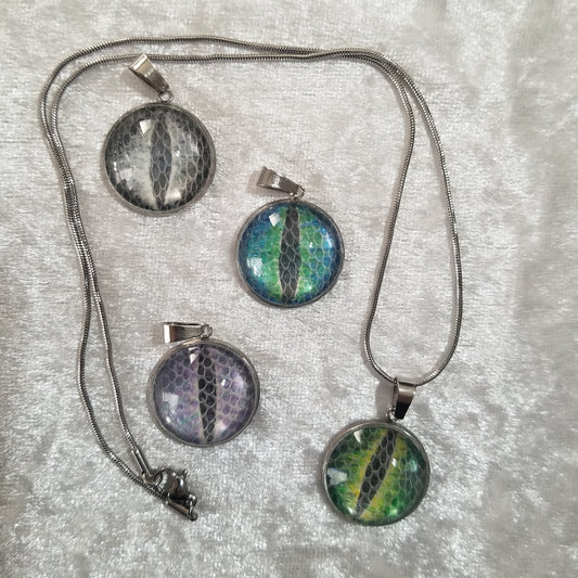 Dragon eye pendants